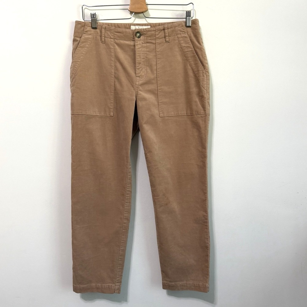 Joie Painter Chino Pants 28 Deep Blush Velvety 32x26 Trendy Boho Mid Rise NEW